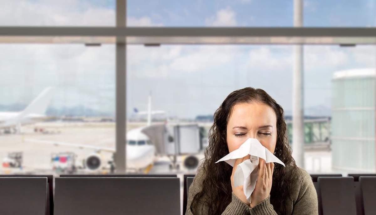 Zdrowie w podróży - czy latać w czasie choroby?